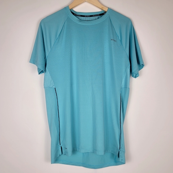 skora Other - Skora Light blue running shirt crew neck with sleeves size medium